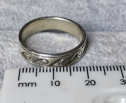 DISCOUNT!!! Silver Waves Ring