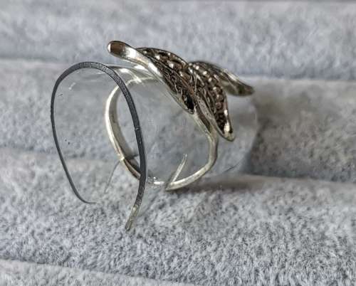 DISCOUNT!!! Silver Leafy Ring