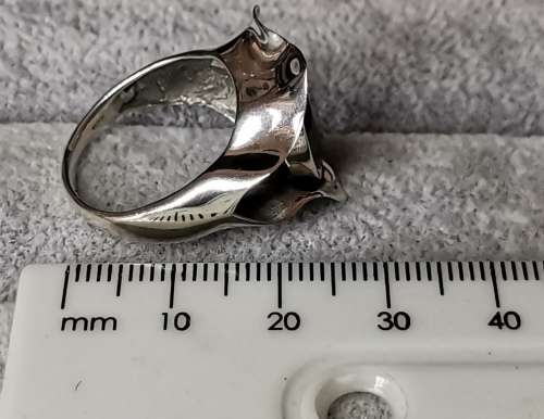 DISCOUNT!!! Silver Smoky Quartz Ring