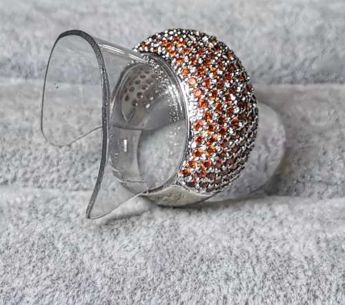 Dazzling Silver Ring