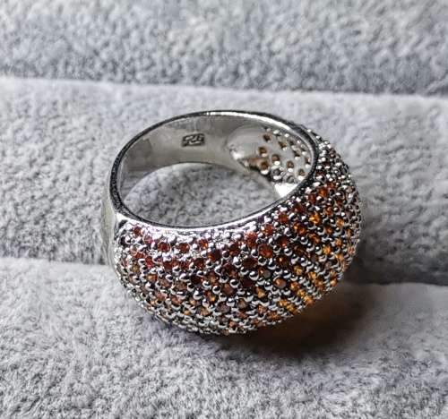 Dazzling Silver Ring