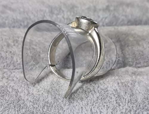 DISCOUNT!!! Silver Solitaire Ring