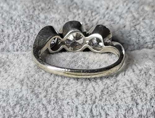 DISCOUNT!!! Silver Trilogy Ring