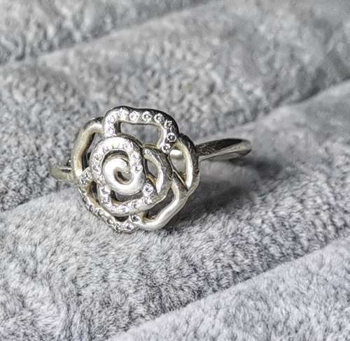 DISCOUNT!!! Silver Rose Ring