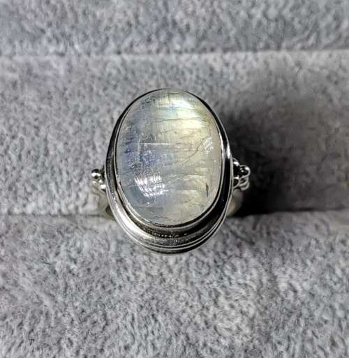 DISCOUNT!!! Silver Moonstone Ring