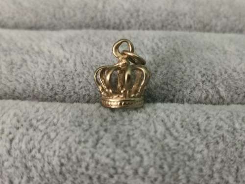 9ct Gold Crown Charm