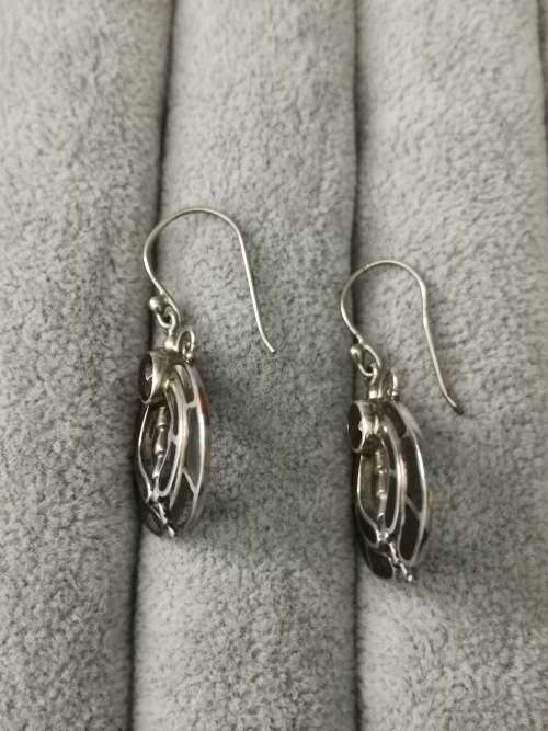 DISCOUNT!!! Silver Dragonfly Earrings