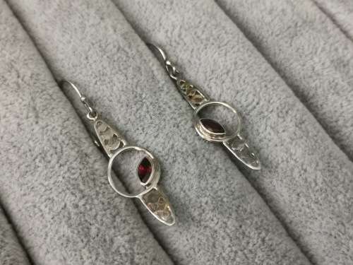 *R1 Auction* Unique Silver Earrings