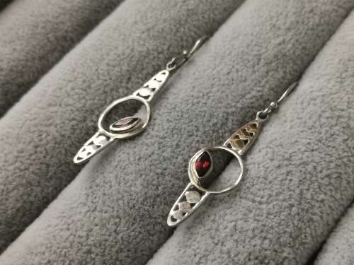 *R1 Auction* Unique Silver Earrings