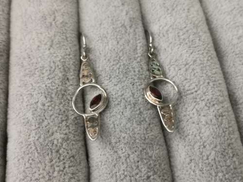 *R1 Auction* Unique Silver Earrings