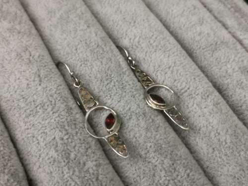 *R1 Auction* Unique Silver Earrings