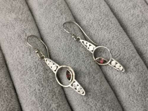 *R1 Auction* Unique Silver Earrings