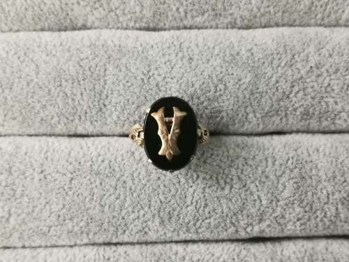 Old 9ct Gold Signet Ring