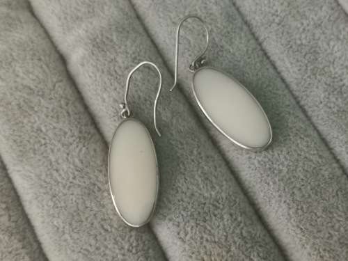 Discount!!! Silver Pearl Earrings