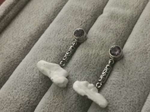 Discount!!! Silver Pearl Earrings
