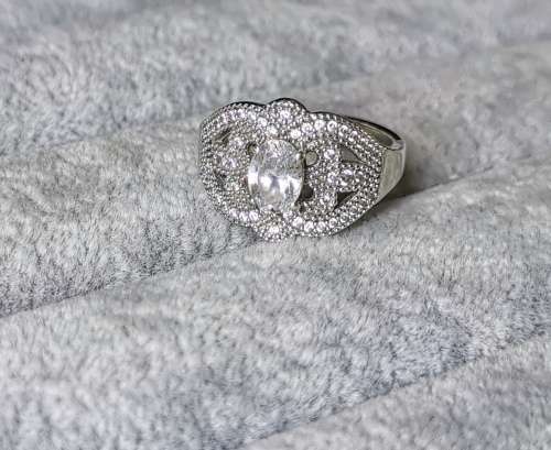 Discount!!! Silver Vintage Design Ring