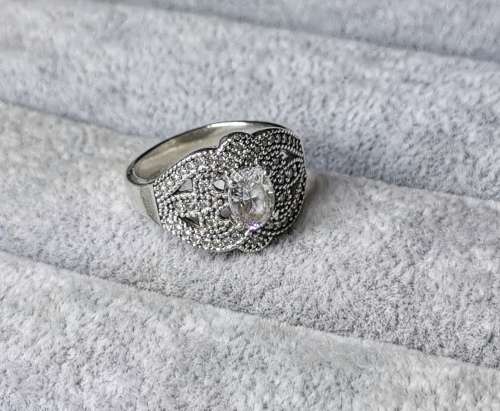 Discount!!! Silver Vintage Design Ring
