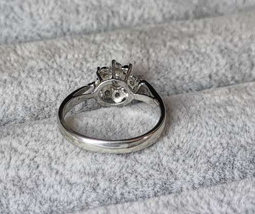 Silver Flower Ring