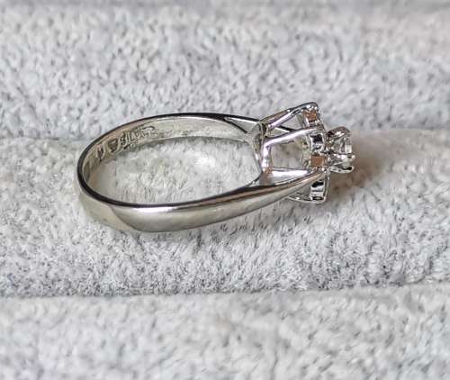 Silver Flower Ring