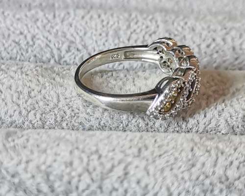 Discount!!! Colourful Silver Ring