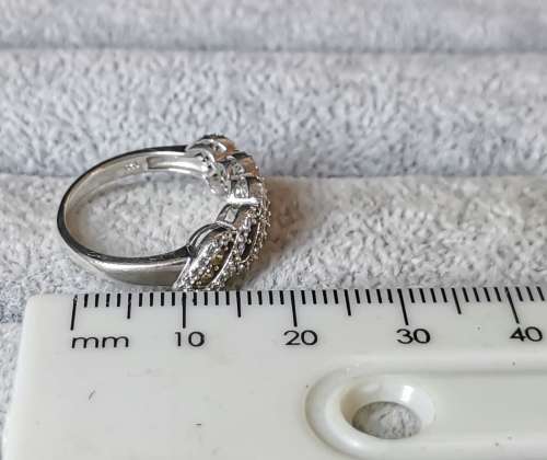 Discount!!! Colourful Silver Ring
