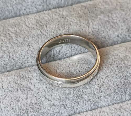 Discount!!! Silver Fidget Ring