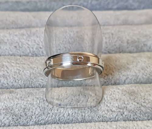 Discount!!! Silver Fidget Ring