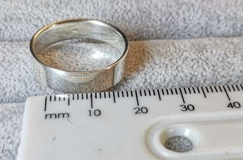 Discount!!! Plain Silver Ring