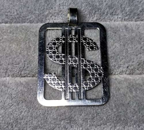 Silver Dollar Pendant