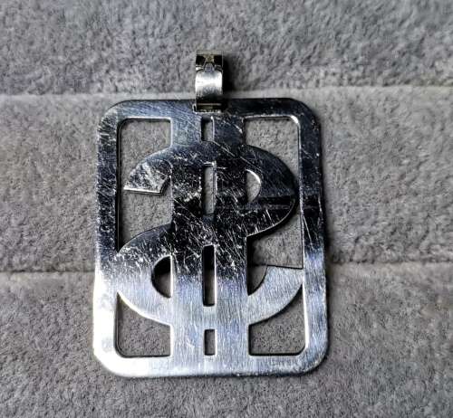 Silver Dollar Pendant
