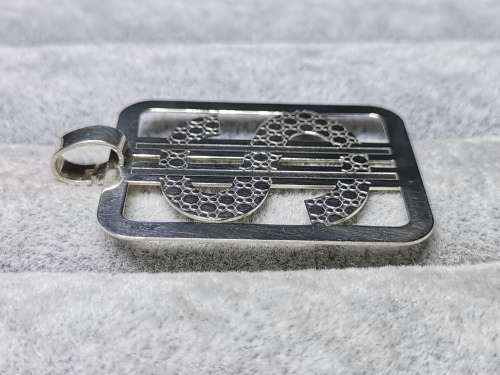 Silver Dollar Pendant