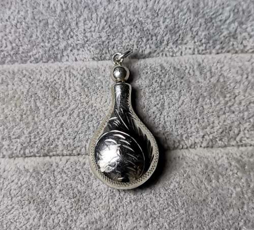 Discount!!! Silver Vial Pendant