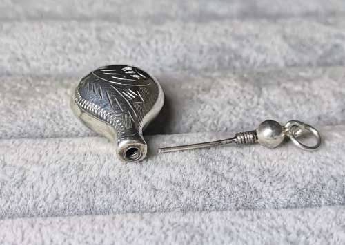 Discount!!! Silver Vial Pendant