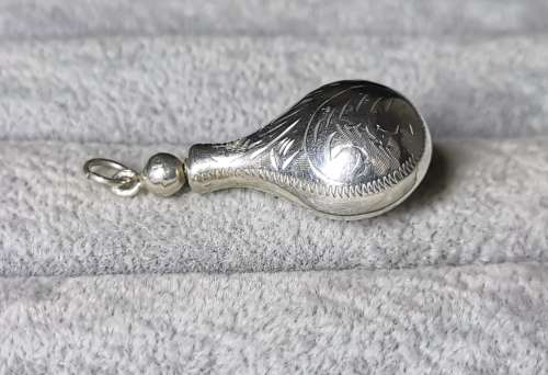 Discount!!! Silver Vial Pendant