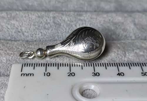 Discount!!! Silver Vial Pendant