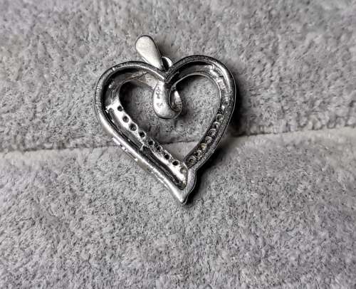 Discount!!! Silver Heart Pendant