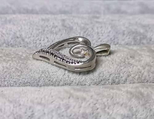 Discount!!! Silver Heart Pendant