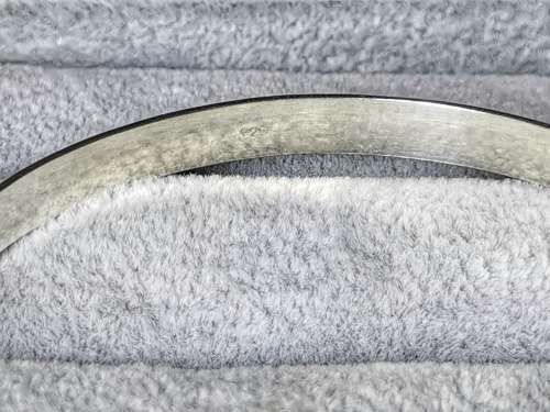 Patterned Silver Bangle