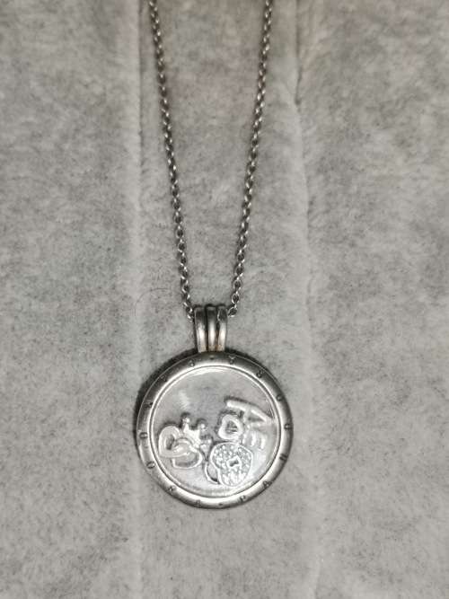 Silver Pandora Necklace