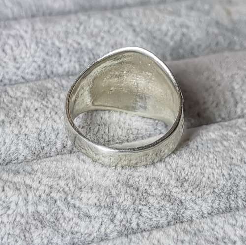 Patterned Silver Ring