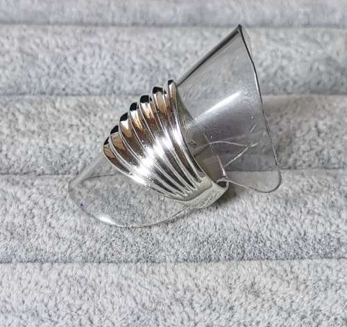 Patterned Silver Ring
