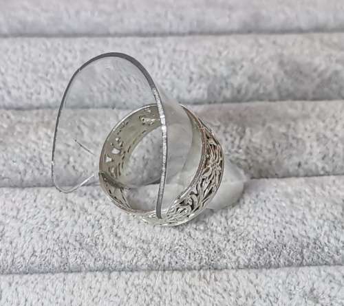 Silver Flower Ring