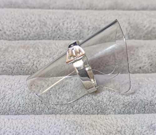 Silver Belt Ring