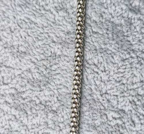 Silver Popcorn Chain