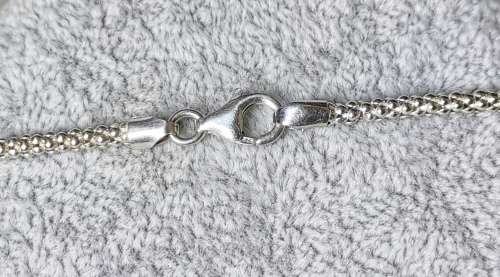 Silver Popcorn Chain