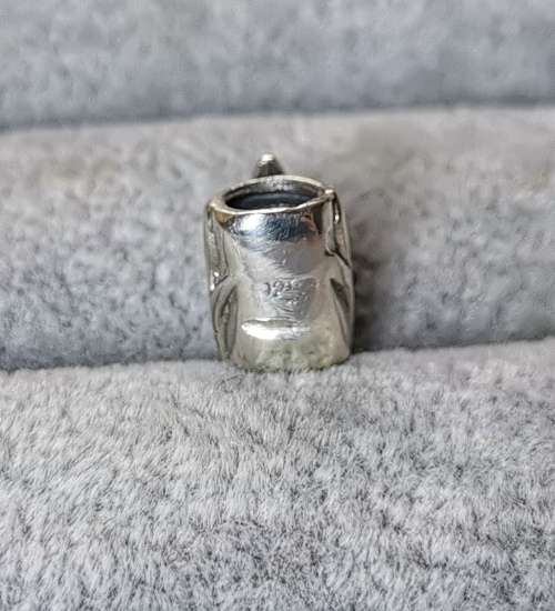 Silver Duck Charm