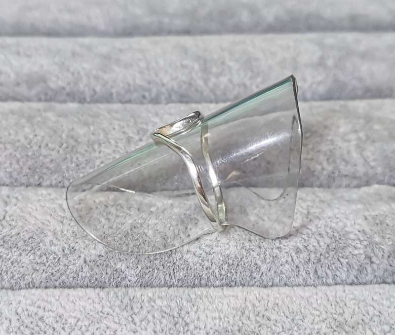 Silver Ocean Ring