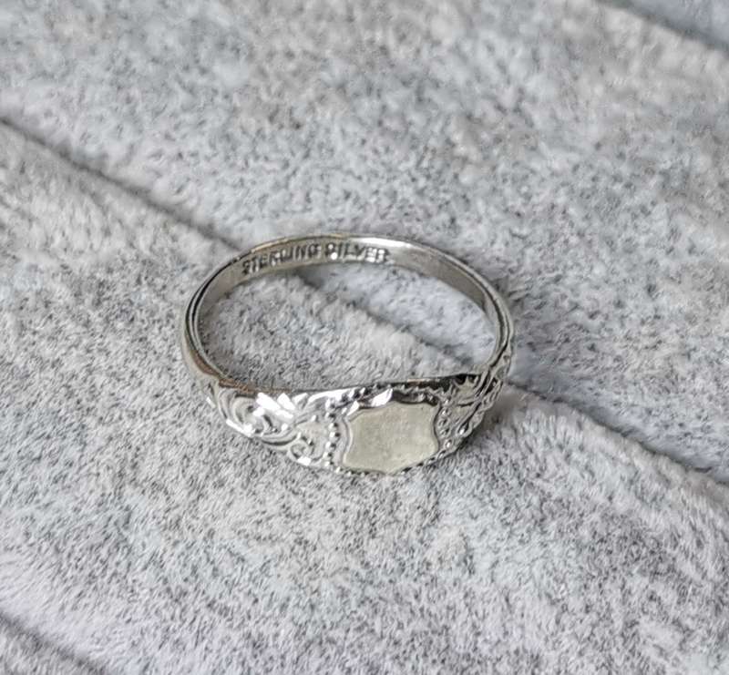 Silver Signet Ring