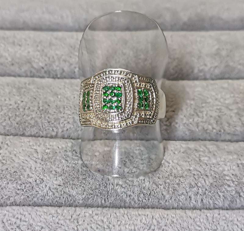 Dazzling Silver Ring