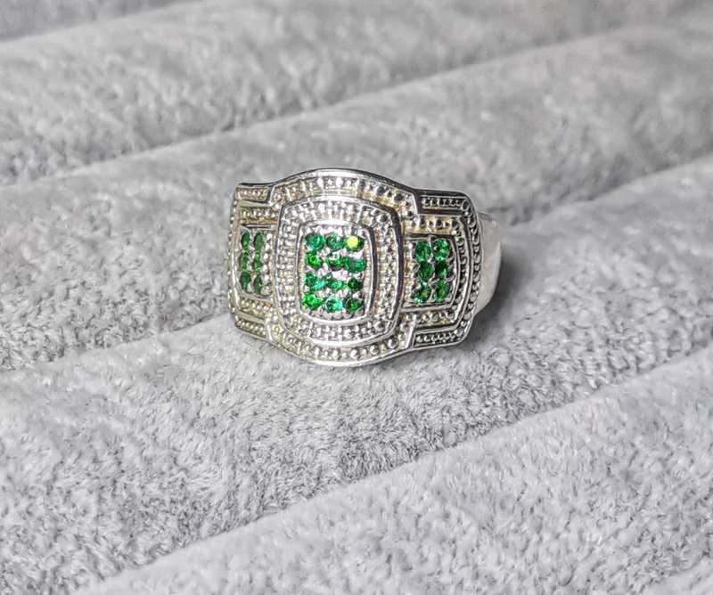 Dazzling Silver Ring